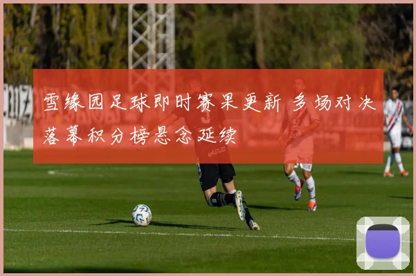 雪缘园足球即时赛果更新 多场对决落幕积分榜悬念延续